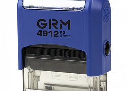 Автоматический штамп "GRM 47х18 мм"